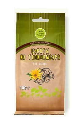Цукаты из топинамбура Натуральные Дары Памира (100 г)